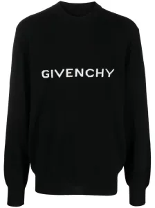 GIVENCHY - Logo Wool Crewneck Sweater