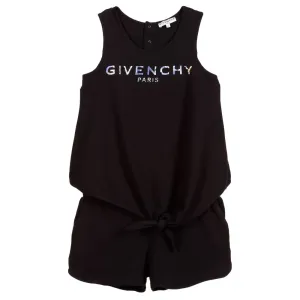 Givenchy Girls Logo Dress Black 8Y #1576990