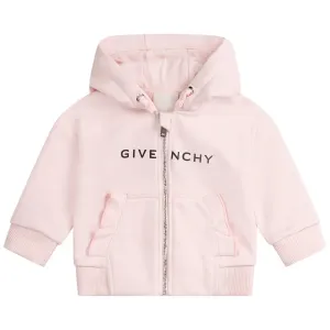 Givenchy Baby Girls Logo Hoodie Pink 18M