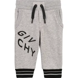 Givenchy Baby Boys Cotton Joggers Grey 18M