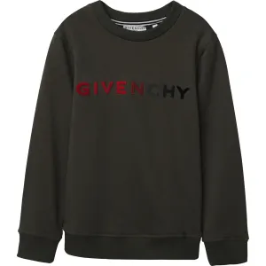 Givenchy Boys Logo Sweater Green 10Y