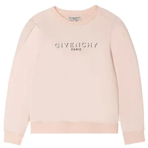 Givenchy - Girls Pink Logo Sweatshirt 4Y