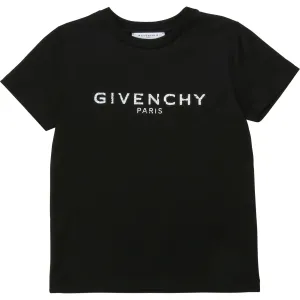 Givenchy Boys Logo T-shirt Black 8Y #664325