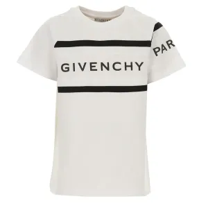 Givenchy Boys Logo T-shirt White 12Y