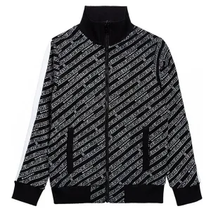 Givenchy - Boys Chain Print Track Jacket Black 8Y