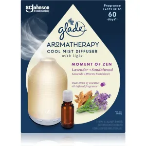 GLADE Aromatherapy Moment of Zen aroma diffuser with refill Lavender + Sandalwood 17,4 ml