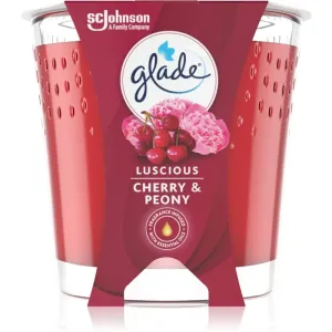 GLADE Luscious Cherry & Peony scented candle Luscious Cherry & Peony 129 g