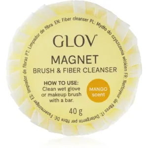 GLOV Accessories Magnet Cleanser Bar cleansing soap for cosmetic brushes fragrance Mango 40 g