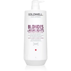 Goldwell Dualsenses Blondes & Highlights shampoo for blonde hair neutralising yellow tones 1000 ml