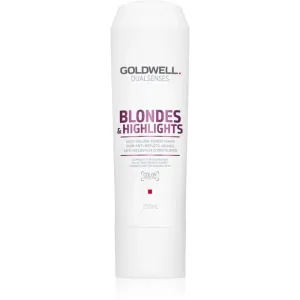 Goldwell Dualsenses Blondes & Highlights conditioner for blonde hair neutralising yellow tones 200 ml