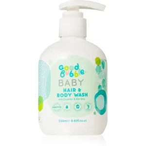 Good Bubble Baby Hair & Body Wash cleansing emulsion and shampoo for children from birth Cucumber & Aloe vera 250 ml