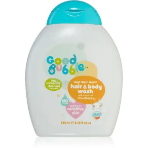 Good Bubble Hair & Body Wash Cloudberry cleansing emulsion and shampoo for children from birth 250 ml