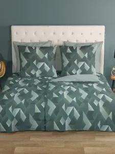 Good Morning 135 x 200 cm / 80 x 80 cm Bed linen set Green