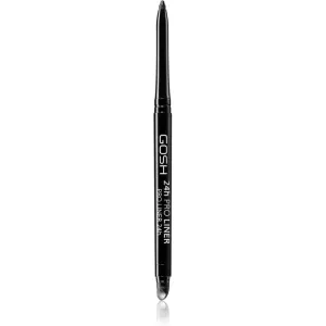 Gosh 24H Pro long-lasting eye pencil shade 001 Black 0.35 g