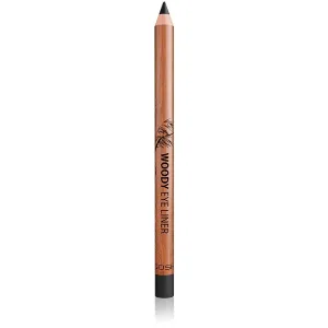 Gosh Woody waterproof eyeliner pencil shade 001 Ebony Black 1.1 g #254771