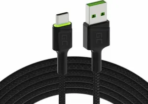 Green Cell KABGC13 USB-A - USB-C 200cm Green 200 cm USB Cable