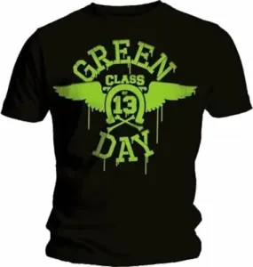 Green Day T-Shirt Neon Black Men Black L