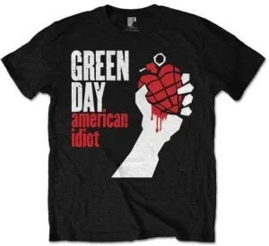 Green Day T-Shirt American Idiot Unisex Black 2XL