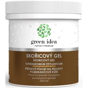 Green Idea Skořicový gel massage gel 250 ml