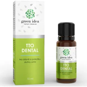 Green Idea TTO DENTAL herbal product for gums and the skin inside the mouth 10 ml