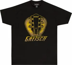 Gretsch T-Shirt Headstock Pick Black XL