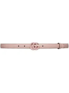 GUCCI - Gg Marmont Leather Belt