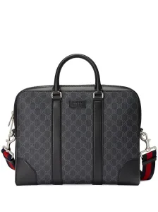 GUCCI - Logoed Leather Bag