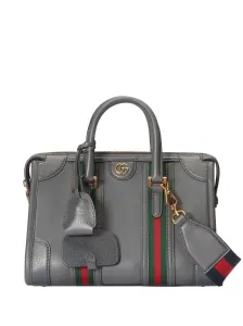 GUCCI - Web Detail Leather Handbag #1631053