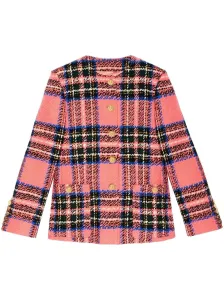 GUCCI - Tartan Wool Jacket