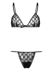 GUCCI - Gg-embriodered Tulle Lingerie Set #1675085