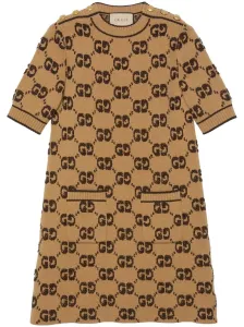 GUCCI - Gg Wool Short Dress #1753944