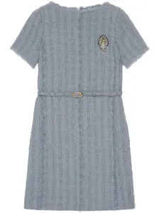 GUCCI - Wool Tweed Mini Dress #1825027