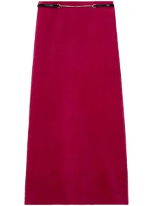 GUCCI - Velvet Midi Skirt #1674990