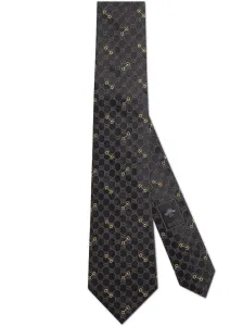GUCCI - Gg Silk Jacquard Tie