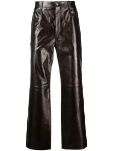 GUCCI - Leather Trousers #1631061