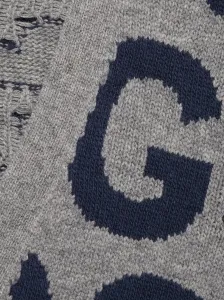GUCCI - Allover Logo Wool Cardigan #1776515