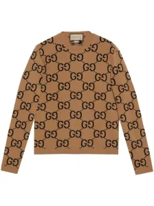 GUCCI - Gg Supreme Wool Crewneck Sweater #1839601