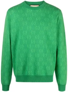 GUCCI - Gg Wool Jacquard Sweater #1713877