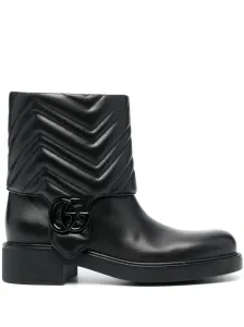 GUCCI - Leather Ankle Boots #1208783