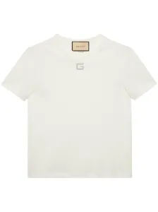 White T-shirts Gucci