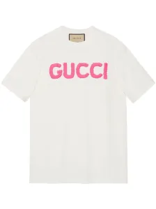 GUCCI - Logo Cotton T-shirt