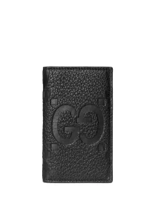 GUCCI - Jumbo Gg Leather Credit Card Case #1642044