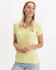 Guess Mini Triangle T-shirt Yellow