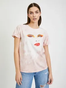 Guess Stargazing Easy T-shirt Pink