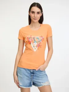 Guess Tropical Triangle T-shirt Orange