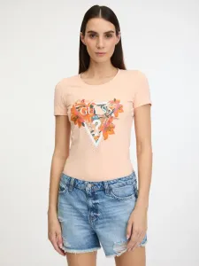 Guess Tropical Triangle T-shirt Orange