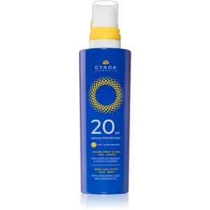 Gyada Cosmetics Solar Medium Protection protective spray for the face and body SPF 20 200 ml