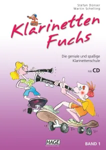 HAGE Musikverlag Clarinet Fox Volume 1 with CD Music Book