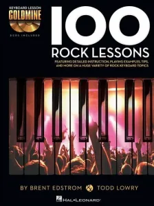 Hal Leonard Keyboard Lesson Goldmine: 100 Rock Lessons Music Book