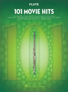 Hal Leonard 101 Movie Hits For Flute Music Book #11958